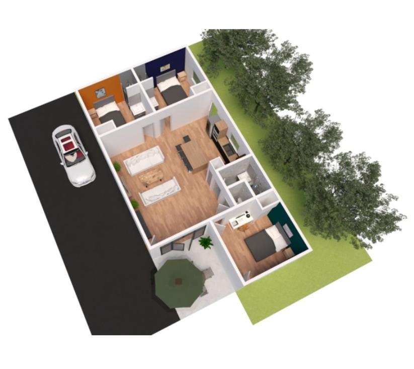 - Sublime Villa Felicidad - Proche Hypercentre - Parking - Terrasse - Wifi Viriat Exterior photo